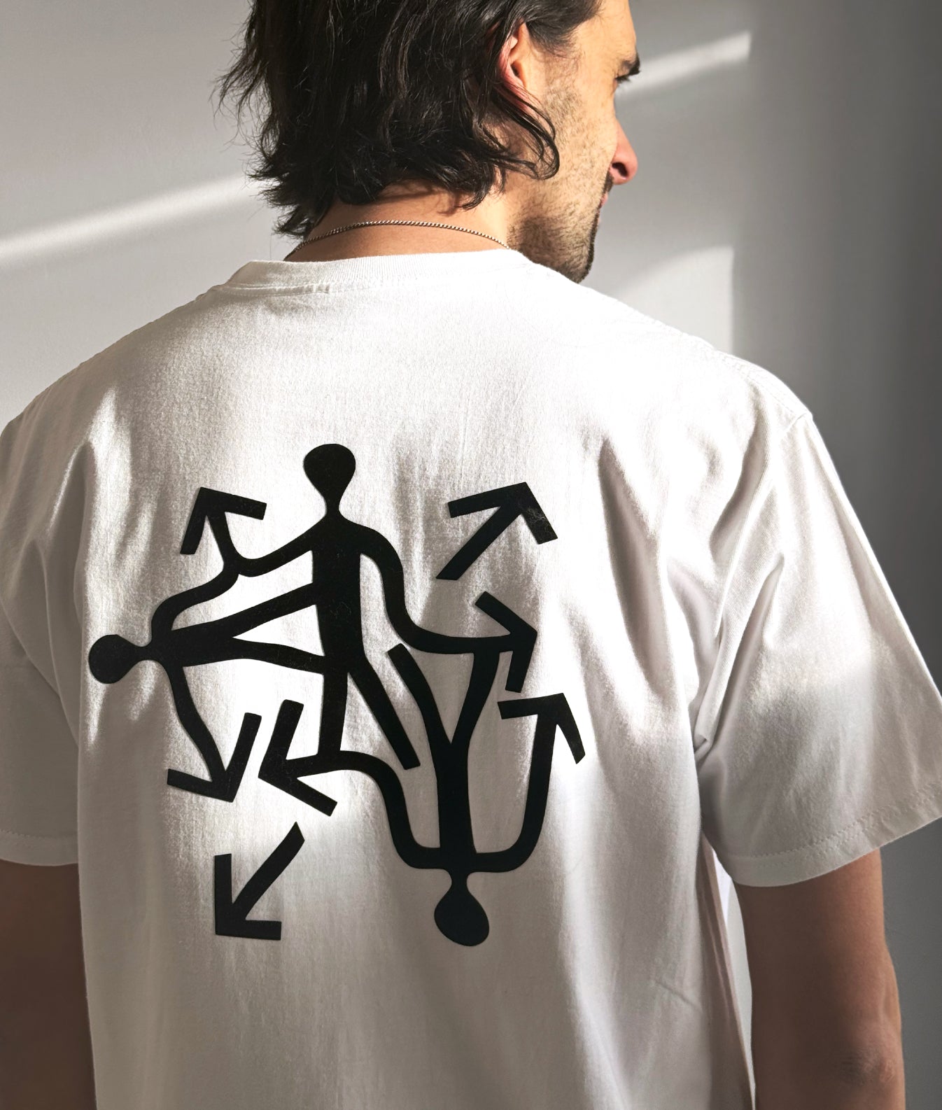 Zigzag - T shirt blanc