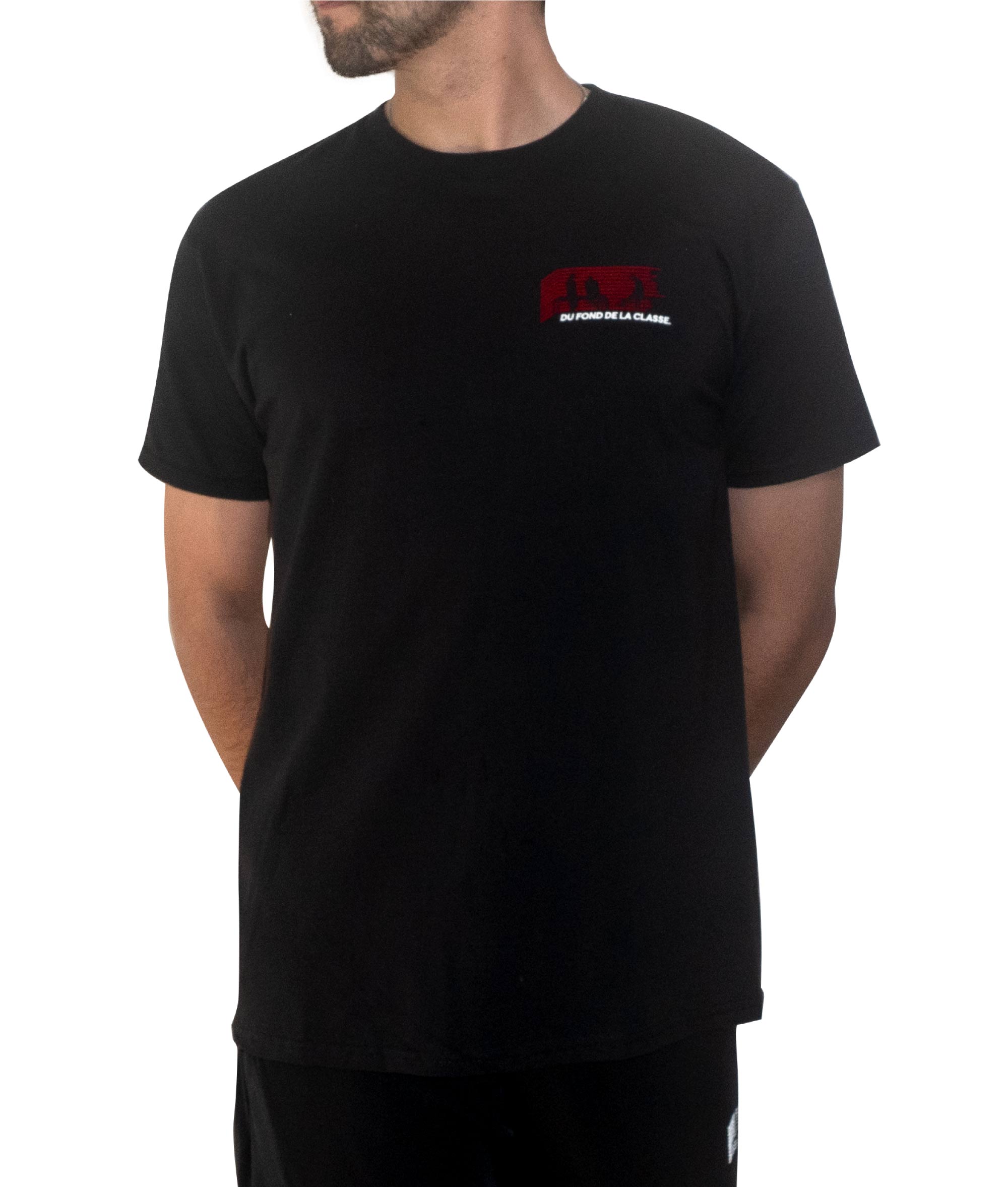 T SHIRT NOIR LOGO