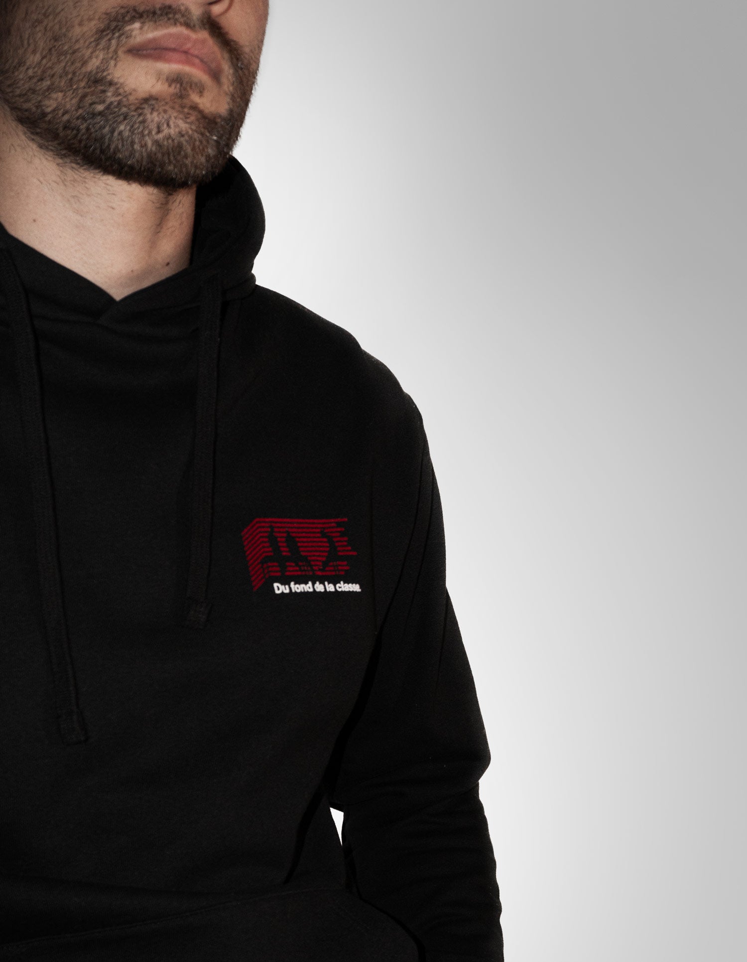 HOODIE LOGO NOIR