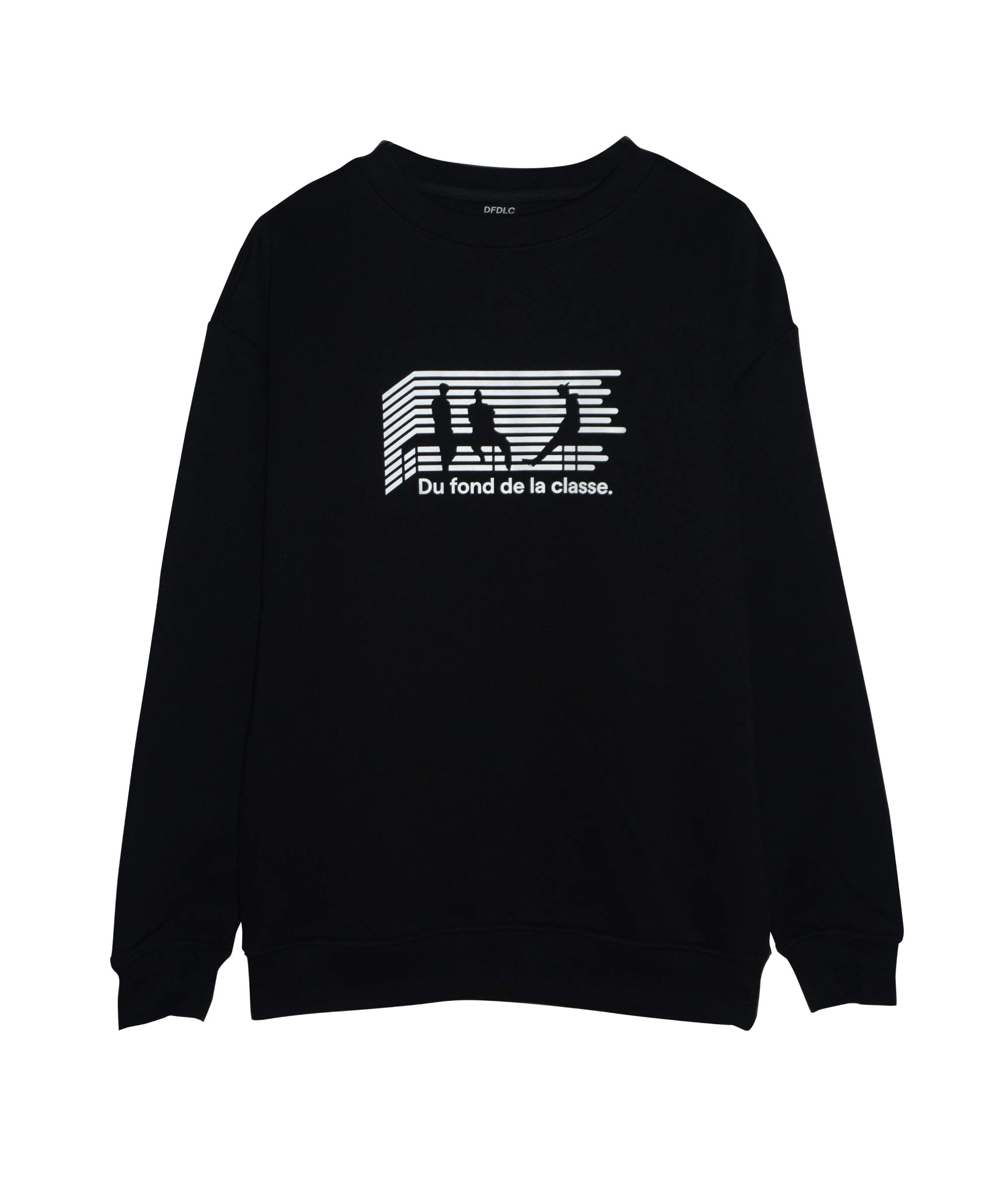 CREW BIG LOGO NOIR