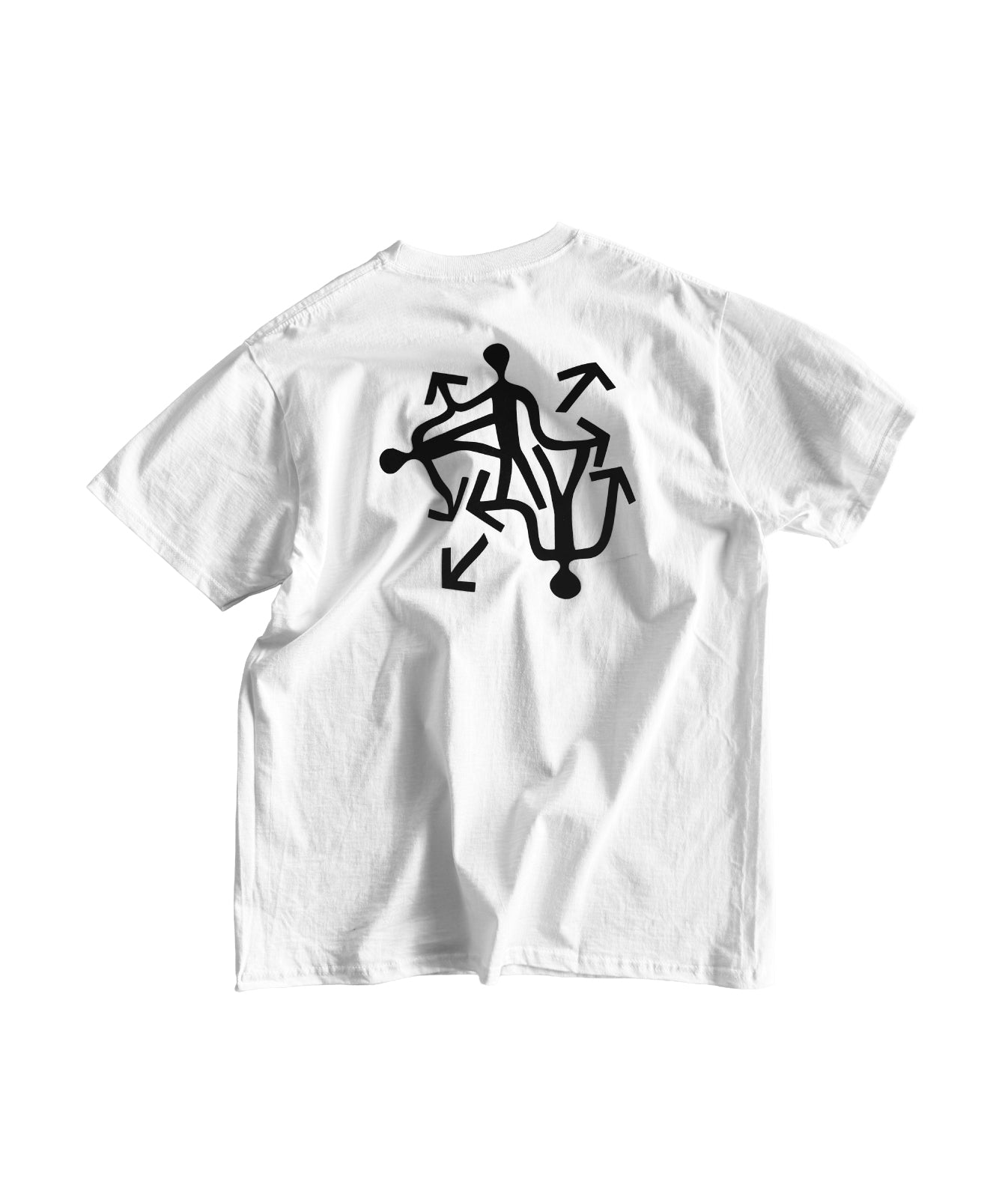 Zigzag  - T shirt blanc